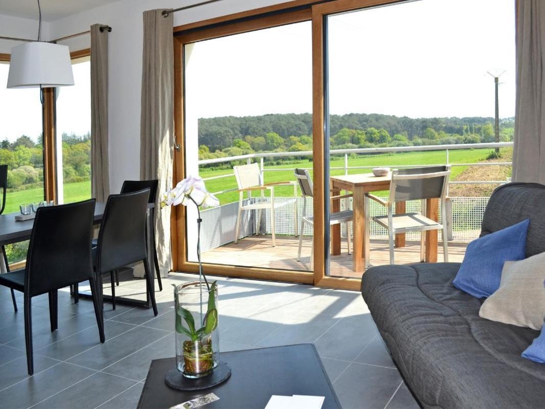 Gites & Tiny Houses Les Hauts De Toulvern Baden Rum bild